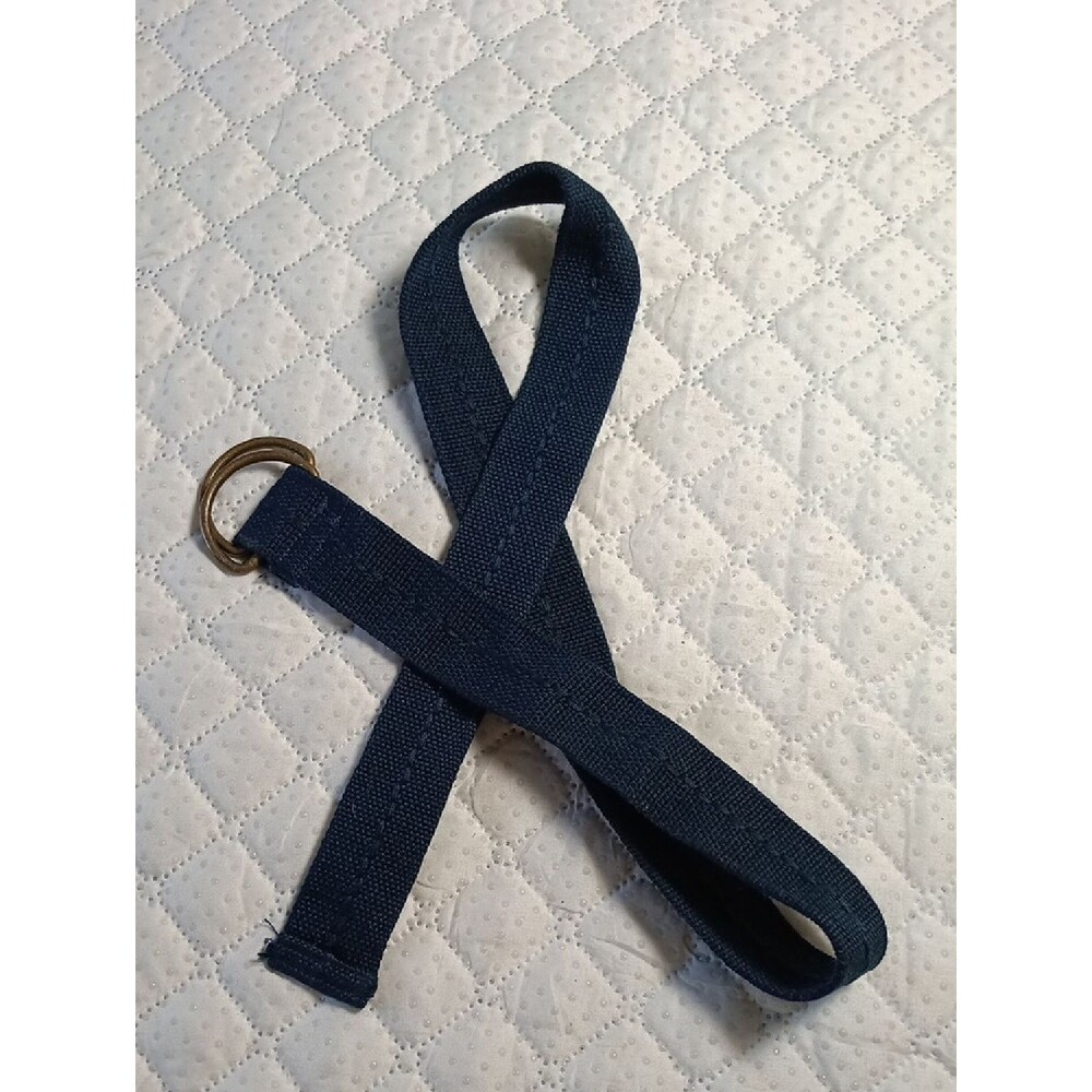 Navy Canvas Belt
